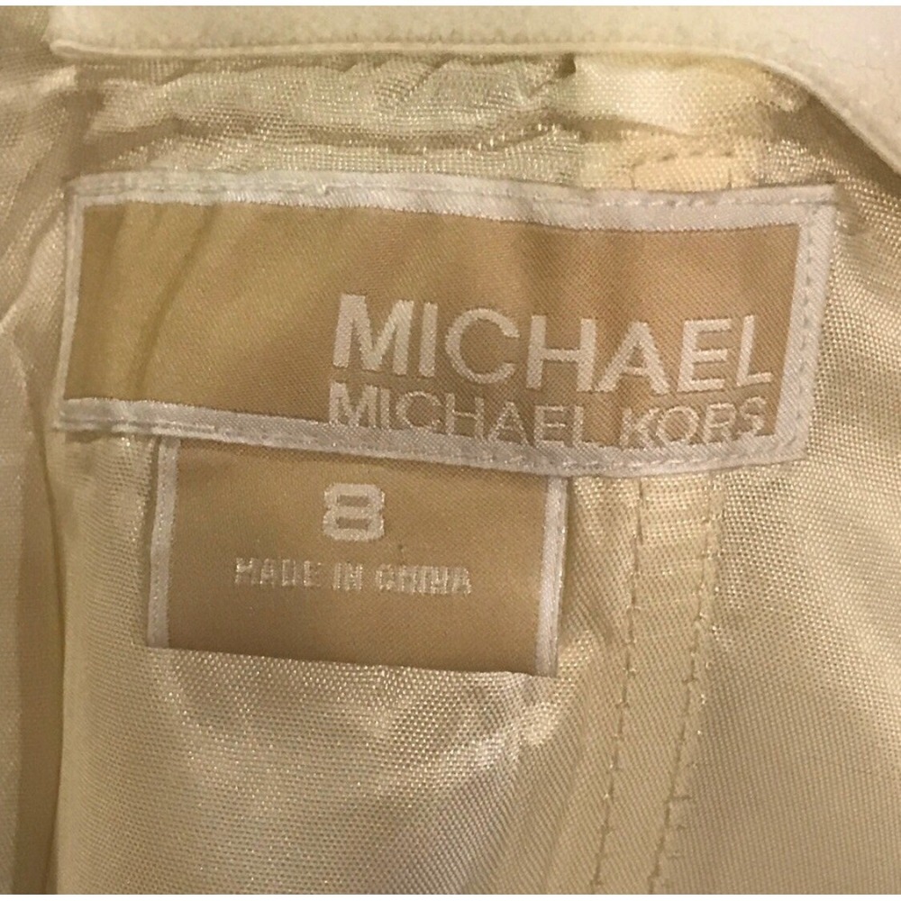 MICHAEL Michael Kors cream strapless dress - Picture 6 of 7